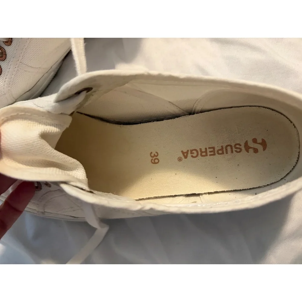Superga 2750 Cotu Classic Sneakers White Canvas‎ EU 39